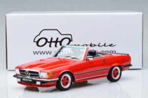 Mercedes AMG SL500 R107 Червен Otto 1:18 OT962 Смола — снимка 6 от 6