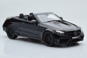 Mercedes Brabus 650 Кабриолет Черен GT Spirit 1:18 GT206 Смола — снимка 4 от 6