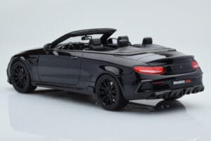 Mercedes Brabus 650 Кабриолет Черен GT Spirit 1:18 GT206 Смола — снимка 5 от 6