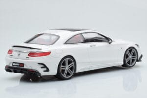 Mercedes Brabus 900 S-Class C222 Coupe Polar Бял GT Spirit 1:18 GT747 Смола — снимка 2 от 6
