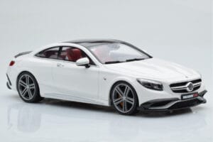 Mercedes Brabus 900 S-Class C222 Coupe Polar Бял GT Spirit 1:18 GT747 Смола — снимка 4 от 6