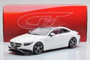 Mercedes Brabus 900 S-Class C222 Coupe Polar Бял GT Spirit 1:18 GT747 Смола — снимка 6 от 6
