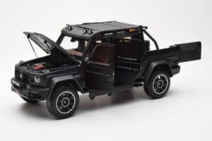 Mercedes Brabus G800 W463 Adventure XLP Night Черен Magno Almost Real 1:18 860525 Метал — снимка 2 от 8