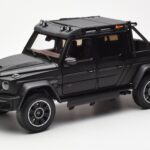 Mercedes Brabus G800 W463 Adventure XLP Night Черен Magno Almost Real 1:18