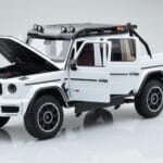Mercedes Brabus G800 W464 Adventure XLP Polar Бял Almost Real 1:18 - image 2 of 8