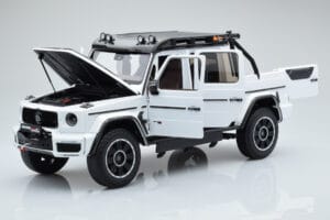 Mercedes Brabus G800 W464 Adventure XLP Polar Бял Almost Real 1:18 860524 Метал — снимка 2 от 8
