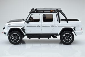 Mercedes Brabus G800 W464 Adventure XLP Polar Бял Almost Real 1:18 860524 Метал — снимка 4 от 8