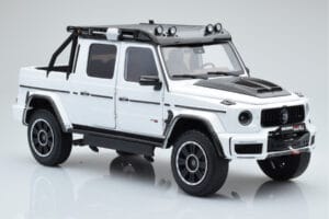 Mercedes Brabus G800 W464 Adventure XLP Polar Бял Almost Real 1:18 860524 Метал — снимка 6 от 8