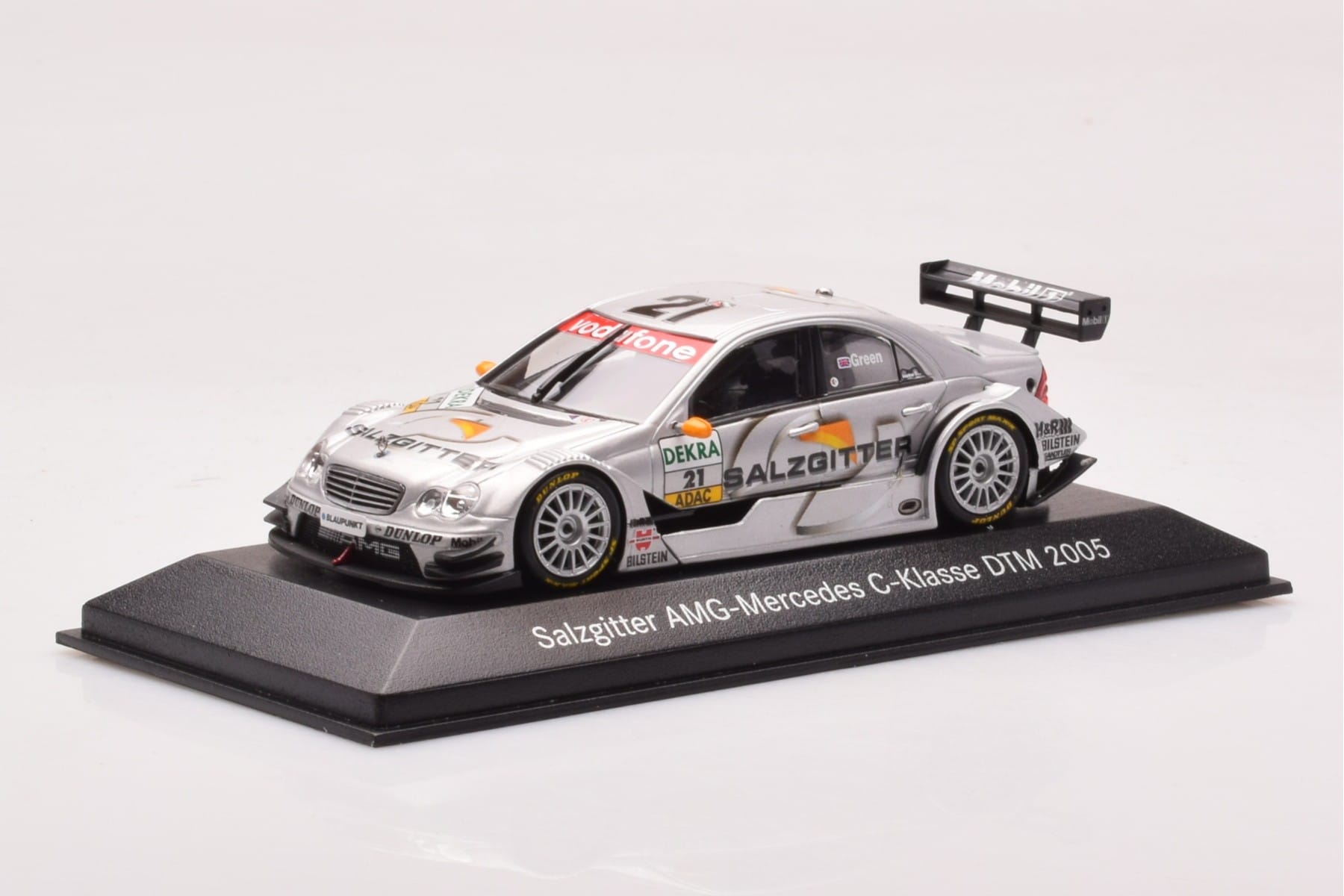 Mercedes C-Class #21 J. Green Salzgitter DTM 2005 Minichamps 1:43 B66962233 Метал — снимка 2 от 4