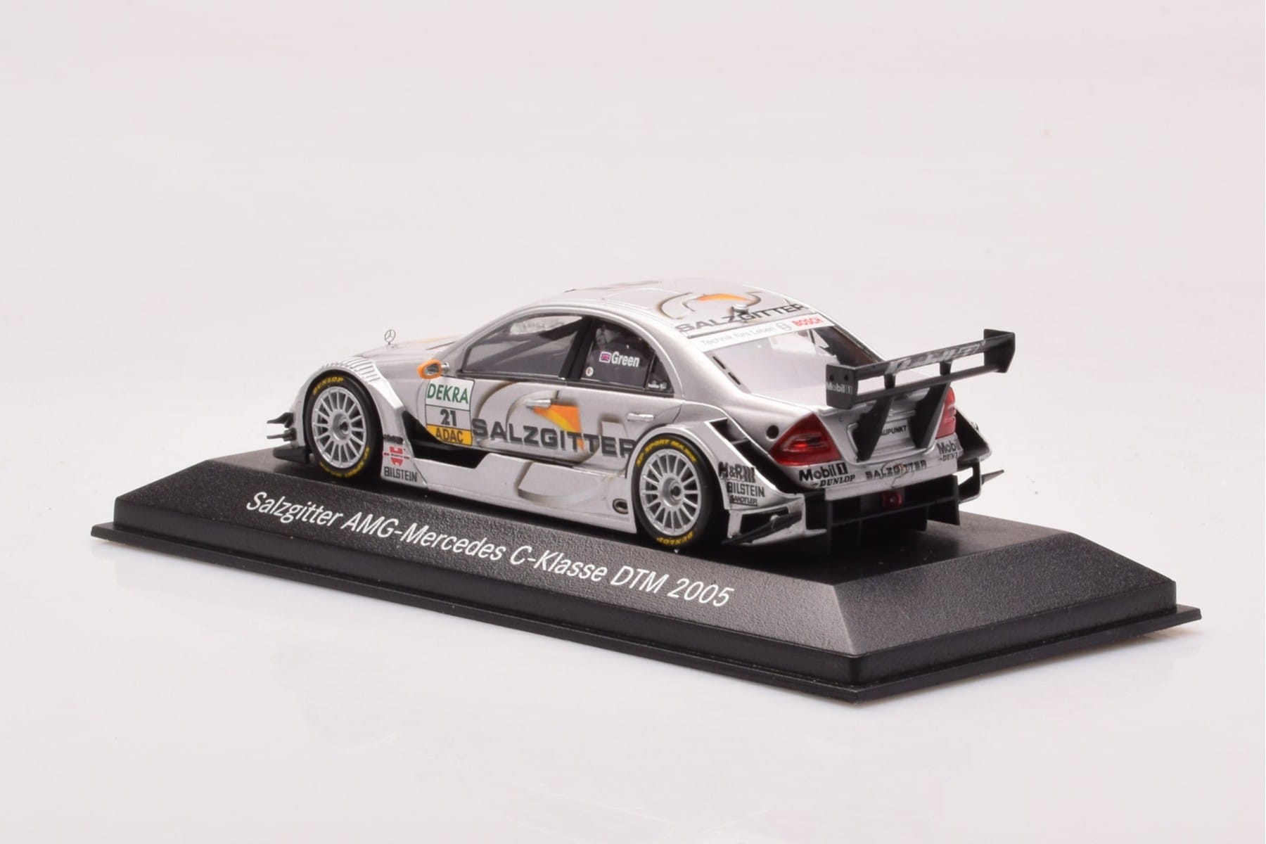 Mercedes C-Class #21 J. Green Salzgitter DTM 2005 Minichamps 1:43 B66962233 Метал — снимка 3 от 4