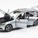 Mercedes C-Class W205 T-Model Сребрист Asia Exclusive Norev 1:18 - image 2 of 8