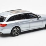 Mercedes C-Class W205 T-Model Сребрист Asia Exclusive Norev 1:18 - image 3 of 8