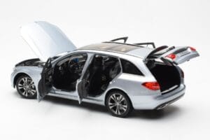 Mercedes C-Class W205 T-Model Сребрист Asia Exclusive Norev 1:18 183865 Метал — снимка 5 от 8