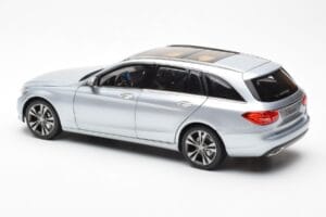 Mercedes C-Class W205 T-Model Сребрист Asia Exclusive Norev 1:18 183865 Метал — снимка 7 от 8