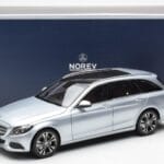Mercedes C-Class W205 T-Model Сребрист Asia Exclusive Norev 1:18 - image 8 of 8