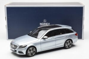 Mercedes C-Class W205 T-Model Сребрист Asia Exclusive Norev 1:18 183865 Метал — снимка 8 от 8