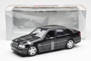 Mercedes C-Class W202 C36 AMG Черно Металик UT Models 1:18 26102 Метал — снимка 6 от 6