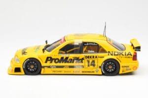 Mercedes C-Class W202 #14 K. Thiim DTM 1994 UT Models 1:18 180943314 Метал — снимка 3 от 6