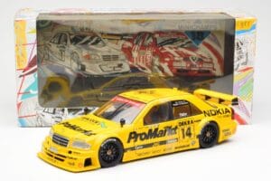 Mercedes C-Class W202 #14 K. Thiim DTM 1994 UT Models 1:18 180943314 Метал — снимка 6 от 6