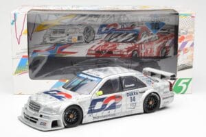 Mercedes C-Class W202 #14 Team AMG B. Schneider DTM 1995 UT Models 1:18 180953314 Метал — снимка 6 от 6