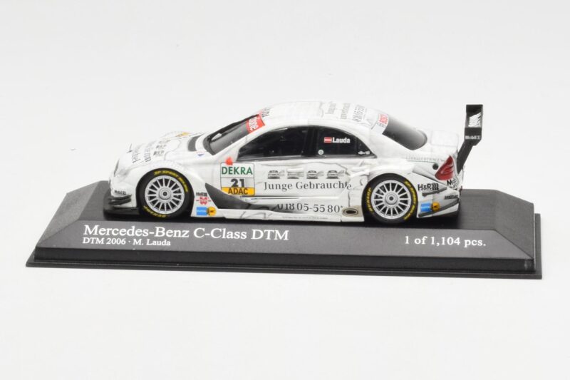 Mercedes C-Class W203 #21 Team Persson Motorsport M. Lauda DTM 2006 Minichamps 1:43