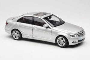 Mercedes C-Class W204 Avantgarde Сребрист AUTOart 1:18 B66962368 Метал — снимка 6 от 8