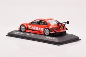 Mercedes C-Class W204 DTM Stern AMG Mercedes #17 M. Lauda DTM 2009 Minichamps 1:43 400093817 Метал — снимка 3 от 4