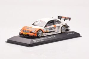 Mercedes C-Class W204 DTM Team AMG Mercedes #10 G. Paffett DTM 2009 Minichamps 1:43 400093910 Метал — снимка 2 от 4