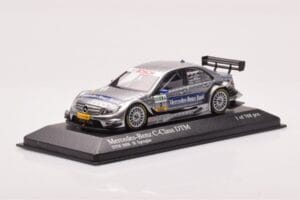 Mercedes C-Class W204 DTM Team AMG Mercedes #3 B. Spengler DTM 2008 Minichamps 1:43 400083803 Метал — снимка 2 от 4