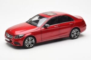 Mercedes C-Class W205 Червен Металик Asia Exclusive Norev 1:18