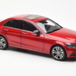 Mercedes C-Class W205 Червен Металик Asia Exclusive Norev 1:18 - image 6 of 8