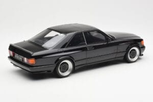 Mercedes 560 SEC C126 AMG Widebody Черен Otto 1:18 OT187 Смола — снимка 2 от 6