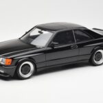 Mercedes 560 SEC C126 AMG Widebody Черен Otto 1:18
