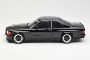 Mercedes 560 SEC C126 AMG Widebody Черен Otto 1:18 OT187 Смола — снимка 3 от 6