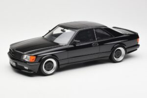 Mercedes 560 SEC C126 AMG Widebody Черен Otto 1:18