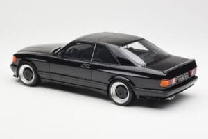 Mercedes 560 SEC C126 AMG Widebody Черен Otto 1:18 OT187 Смола — снимка 5 от 6