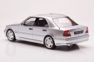 Mercedes C36 AMG W202 Сребрист Otto 1:18 OT443 Смола — снимка 5 от 6