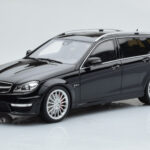 Mercedes C63 AMG S204 T-Model Черен GT Spirit 1:18