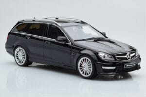 Mercedes C63 AMG S204 T-Model Черен GT Spirit 1:18 GT760 Смола — снимка 4 от 6