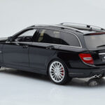 Mercedes C63 AMG S204 T-Model Черен GT Spirit 1:18 - image 5 of 6
