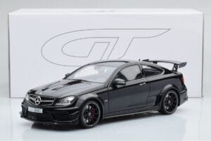 Mercedes C63 AMG W204 Black Series Черен GT Spirit 1:18 ZM019 Смола — снимка 7 от 7