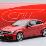 Mercedes C63 AMG W204 Black Series Червен GT Spirit 1:18 - image 6 of 6