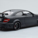 Mercedes C63 AMG W204 Black Series Мат Черен GT Spirit 1:18 - image 2 of 6