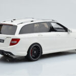 Mercedes C63 AMG S204 T-Model Бял GT Spirit 1:18 - image 2 of 8