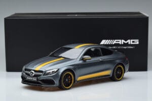Mercedes C63S AMG C205 Coupe Издание 1 GT Spirit 1:18 B66965710 Смола — снимка 6 от 6