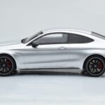 Mercedes C63S AMG C205 Coupe Сребрист GT Spirit 1:18 - image 3 of 6
