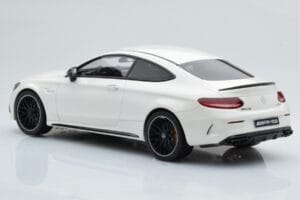 Mercedes C63S AMG C205 Coupe Бял GT Spirit 1:18 B66965707 Смола — снимка 5 от 6
