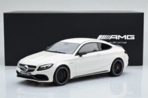 Mercedes C63S AMG C205 Coupe Бял GT Spirit 1:18 B66965707 Смола — снимка 6 от 6
