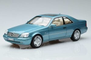 Mercedes CL600 C140 Син Металик Norev 1:18 183448 Метал