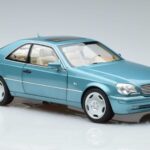 Mercedes CL600 C140 Син Металик Norev 1:18 183448 Метал - image 5 of 7